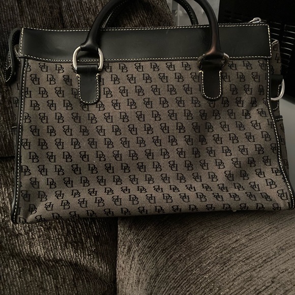 Dooney and Bourke satchel with small wristlet - Picture 2 of 3